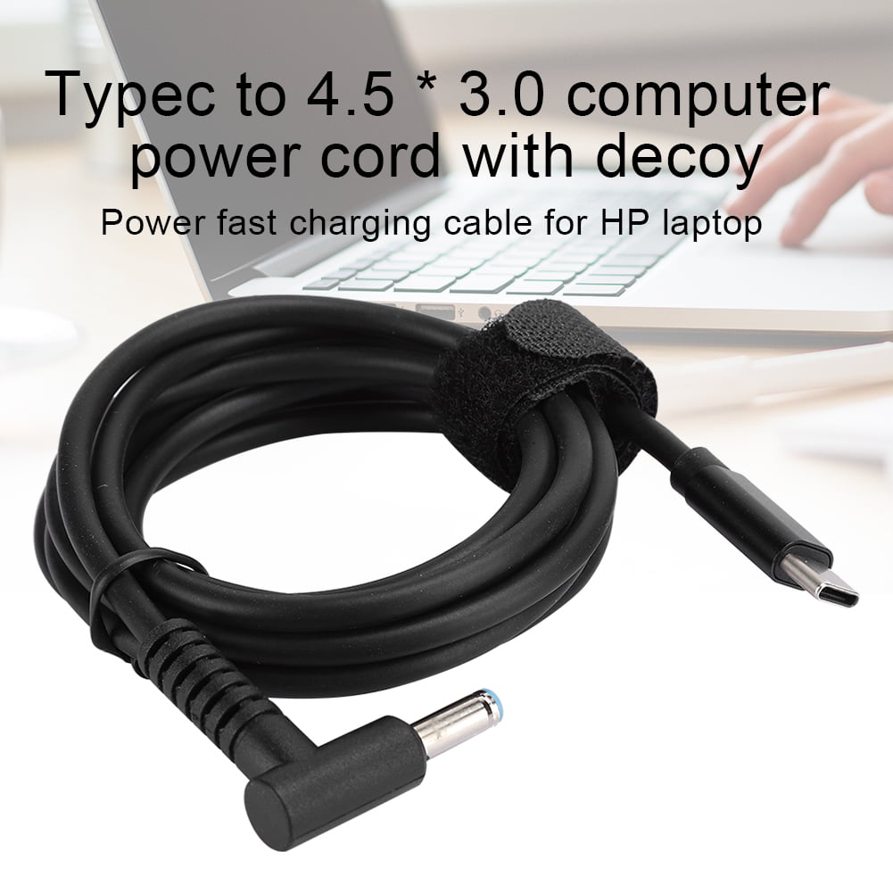 Cable Length About 1.5m USB-C/Type-C to 4.0 x 1.7mm Laptop Power Charging Cable 