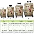 thumbnail image 2 of Trendy Eiffel Tower Travel Luggage Cover Suitcase Protector Luggage Cover Fit 29-32 Inch Luggage, 2 of 6