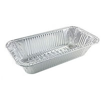 Handi-Foil 1/3 Third-Size TruFit Medium (4 lb.) Steam Table Aluminum Pan (pack of 20)