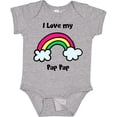 thumbnail image 3 of Inktastic I Love My Pap Pap Boys or Girls Baby Bodysuit, 3 of 5