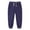 Navy, variant on Ccpelsie Toddler Baby Boy Girl Sweatpants Checkered Harem Trousers Gingham Linen Pants Long Jogger Little Kids Lounge Bottoms(Red,18-24 Months)