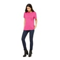 thumbnail image 2 of Emmalise Round Neck Short Sleeve Tee Shirt, Women's Plus, 2 of 4