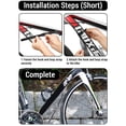 thumbnail image 4 of Foldable Bike Mud Guard Set Mountain Bike Front Rear Quick Release Cycling, 4 of 6