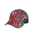 thumbnail image 7 of Picia Fire Sign Pattern Trucker Hat,Baseball Cap,Sun Protection Cap,Stylish Headwear,Leisure Cap,Outdoor Sports Cap, 7 of 7