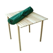 Blue Ridge Home Fashions Roll Top Packable Picnic Table