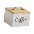 thumbnail image 4 of WeiLaiKeQi Coffee Pod Holder with Lid Coffee Bar Decor Display Box for Home Pantry Desk White, 4 of 9