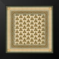 thumbnail image 2 of Vision Studio 20x20 Black Modern Framed Museum Art Print Titled - Italian Mosaic III, 2 of 5