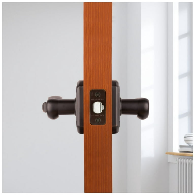 Baldwin Madrina Bed/Bath Lever in Venetian Bronze