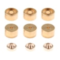 thumbnail image 2 of Juego de Trompeta Botones de Dedos Sunnimix Dorado 16mm Piezas de reparación de trompeta, 2 of 8