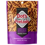 Dot's Homestyle Pretzels Cinnamon Sugar Seasoned Pretzel Twists, 5 oz