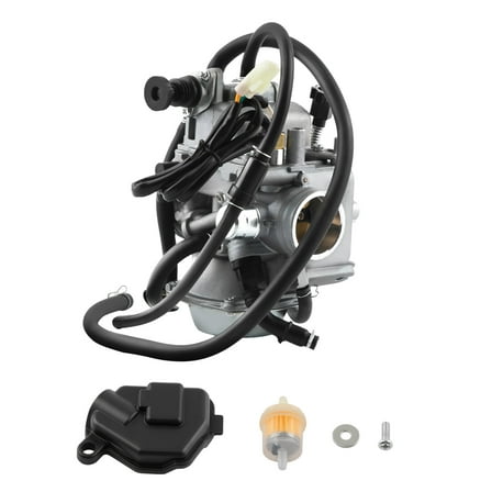 Maxpeedingrods Carburetor & Throttle Cable for Honda TRX300 Fourtrax 300 1988-00 16100-HM3-L01