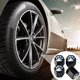 thumbnail image 5 of Tapones universales para válvulas de neumáticos - Paquete de 4 tapones de gasolina de aleación de aluminio con protección antirrobo y antifugas para coches y camiones | Accesorios decorativos para, 5 of 7