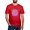 Red, variant on CafePress - Ukraine Kiev Flag Coat Of Arms Home East G T Shirt - Men's Fitted T-Shirt