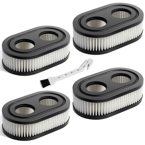 CHIKIXSON 4 pack 593260 Air Filter for Briggs & Stratton 798452 798339 5432 5432k, 550ex 675exi 725exi Series Engines Models, Lawn Mower Air Filter Parts for Troy Bilt TB110 TB200 TB230 Lawnmower