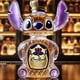 thumbnail image 2 of Whiskey decanter bottle, Stitch whiskey decanter, 320ml creative animal glass decanter, animal bottle sculptures for Scotch whisky, Bourbon whisky, and vodka, 2 of 4