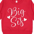 thumbnail image 3 of Inktastic Cute Big Sis Girls Announcement Toddler Sweatshirt, 3 of 4