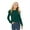 Green, variant on LOCHEX Girls Turtleneck Sweater Kids Casual Long Sleeve Knit Pullover Tops Solid Color Rolled Hem Base Shirt,6-7T