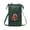 Deep Green, variant on Women's Messenger Bag Lovely Pattern Crossbody Bag Fits Most Phones Birthday Gift