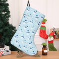 thumbnail image 4 of Christmas Stockings,Light Blue Christmas Snowman Pattern Stockings Christmas,14.8'' Xmas Stockings,Christmas Party Favors,Christmas Party Decorations,Christmas Stockings Personalized, 4 of 5