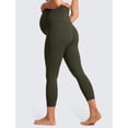 thumbnail image 2 of Capris de Maternidad CRZ YOGA Butterluxe Elásticos en Oliva M, 2 of 4