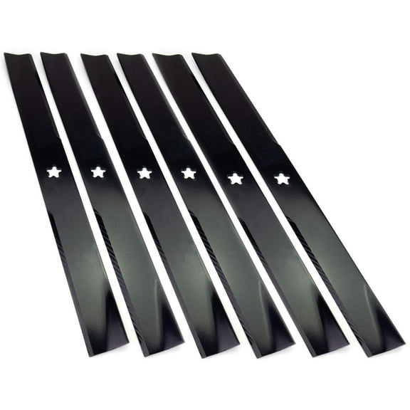 (6) Blades for AYP & Poulan 46" YTH2146XP, YTH2546, 2246LS 403107, 532403107