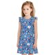 thumbnail image 1 of Balery Colorful Sailing Ship Camisón de princesa para niñas, pijama de algodón con mangas abullonadas, suave y bonito.-Small, 1 of 6