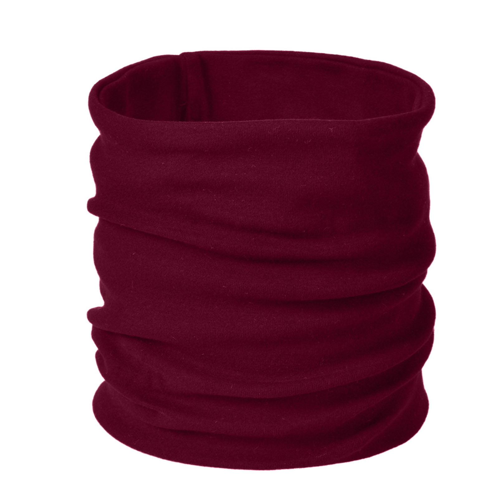 GROFRY Soft Neck Warmer Scarf Skinfriendly Breathable Vibrant Color