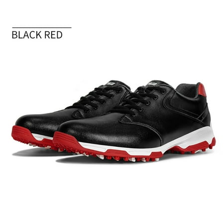 

Pgm men’s golf shoes antiskid breathable golf shoes super fiber thornless waterproof outdoor sports shoes XZ051
