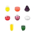 thumbnail image 3 of Cute Kitchen Vegetable Fruits Shaped Plastic Fresh Storage Box Crisper Lemon Tomato Orange Onion Garlic Green Pepper Holder Containers Case, 3 of 9