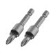 thumbnail image 3 of 2 piezas de conector de fijación invisible, tornillo de unión invisible, accesorio de reparación para armarios, estanterías y muebles., 3 of 9