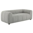 thumbnail image 5 of Modway Liana Upholstered Fabric Loveseat in Pewter, 5 of 9
