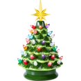 thumbnail image 1 of Árbol de Navidad Joiedomi 9.5 de cerámica preiluminado con LED, 1 of 8