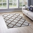 thumbnail image 7 of Modway Marja Moroccan Trellis 5' x 8' Area Rug in Brown and Gray, 7 of 7