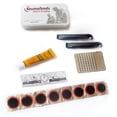 thumbnail image 2 of Bike Repair Kit Rubber Patch Repair Box Portable Tire Patching Tools Repair Kit, 2 of 7