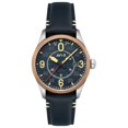 thumbnail image 1 of AVI-8 Spitfire Smith Distressed Blue Leather Strap Blue Dial Automatic AV-4090-05 Men's Watch, 1 of 5