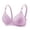 Purple, variant on IWRICH Wireless Bras for Women No Underwire Comfort Soft Gathering Bralettes Full Coverage Push up Everyday Bra Red 44