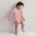 thumbnail image 3 of Kdxio Flowers And Ladybugs Pattern Unisex Baby Cotton Short Sleeve Bodysuits-6 Months, 3 of 5