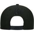 thumbnail image 4 of Men's New Era New York Knicks Black On Black 9FIFTY Snapback Hat, 4 of 4