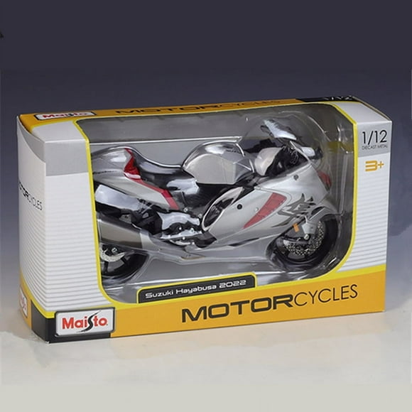 Maisto 1:12 SUZUKI 2022 Hayabusa Alloy Racing Motorcycle Model Diecasts Metal Street Sports Motorcycle Model Childrens Toys Gift