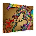 thumbnail image 4 of Trademark Fine Art 'Golden Dragon' Canvas Art by Dean Russo, 4 of 4