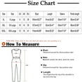 thumbnail image 3 of Njoeus Two Piece Sets for Women Dressy, Pajamas for Women Two Piece Sets for Women Summer Outfits Pajama Set Cute Print Short Sleeve Tops with Capris Pants Pjs Set - Imitation Cotton Linen Cute Pajama, 3 of 3