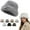 Grey, variant on Women's Winter Thick Soft Bucket Hat - Warm Thermal for Cold Weather Versatile Fisherman Hat for Girls & Ladies Casual Daily Wear,Size:One Size