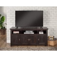 thumbnail image 5 of Bowery Hill Coffee Plantation 65" Solid Wood TV Stand Espresso, 5 of 7