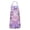 Purple Butterfly Pattern, variant on Purple Butterfly Flower Pattern Apron-Garden Aprons for Women with Pockets-Cotton Linen Waterproof Kitchen Cooking Gardening Aprons Adjustable for Kitchen,Cooking,BBQ and Salon 33x27 Inch