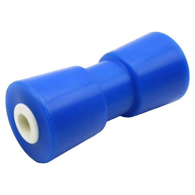 Heavy Duty Boat Trailer Roller Assembly Ribbed Wobble Rollersfor Boat Yacht Blue