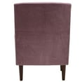 thumbnail image 5 of Pemberley Row Fabric Mauve Chair Rolled Arm 35" x 28" x 30", 5 of 5