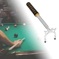 thumbnail image 1 of DYNWAVECA Billiards Cue Stick Bridge Snooker Cue Rest, Holder Retractable with Bridge Head Billiards Rod Stick Rack for Game Pool Table High Head, 1 of 10