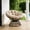 Beige, variant on Villeston Comfortable Ergonomic Wicker Papasan Chair, 360° Swivel Indoor Outdoor Rattan Chair with Soft Thick Cushion, Ideal for Living Room, Bedroom, Reading Room,White