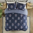 thumbnail image 3 of Full/Queen 3 Piece Pintuck Duvet Cover Set, 3 of 4