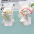 thumbnail image 4 of Silicone Mold DIY Heat Resistant Useful 3D Girl Shaped Chocolate Mold, 4 of 4